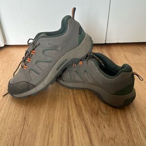 Merrell brown & orange accents Hiking Shoes